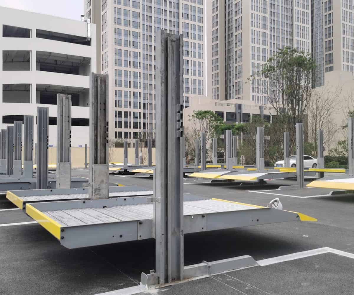 雙層升降橫移式機(jī)械車庫租賃